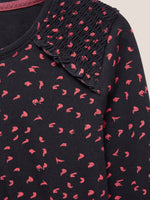 An image of the White Stuff Ana Smock Shoulder Top