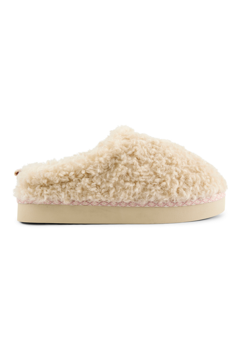 An image of the Bedroom Athletics Alicia Luxury Borg Fleece Platform Mule