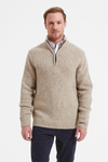 An image of the Schoffel Aviemore Alpaca Mix 1/4 Zip Jumper