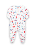 An image of the Kite Puffin Pals Sleepsuit