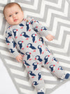 An image of the Kite Puffin Knit Romper