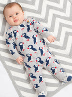 An image of the Kite Puffin Knit Romper