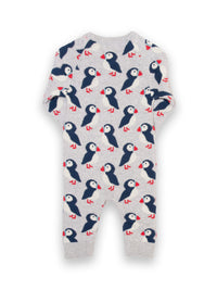 An image of the Kite Puffin Knit Romper