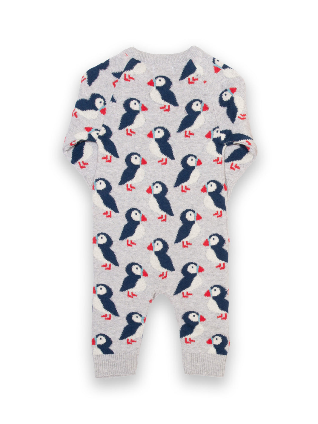 An image of the Kite Puffin Knit Romper