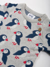 An image of the Kite Puffin Knit Romper