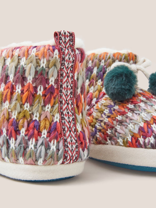 Knit Slipper Bootie