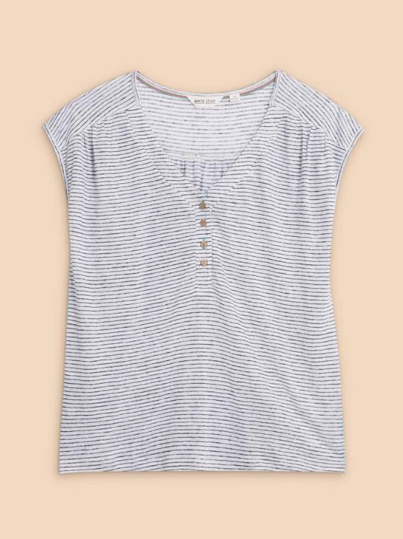 An image of the White Stuff Nina Linen Tank