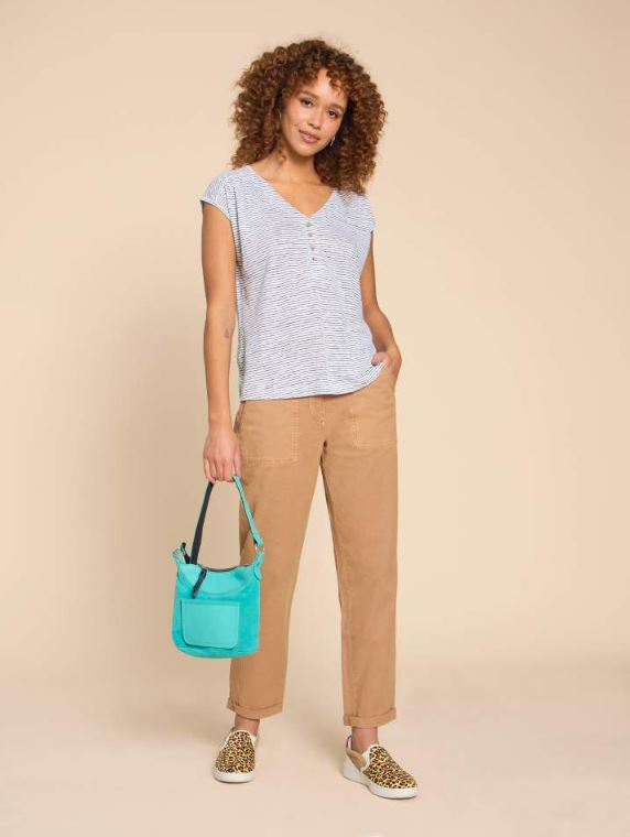 An image of the White Stuff Nina Linen Tank