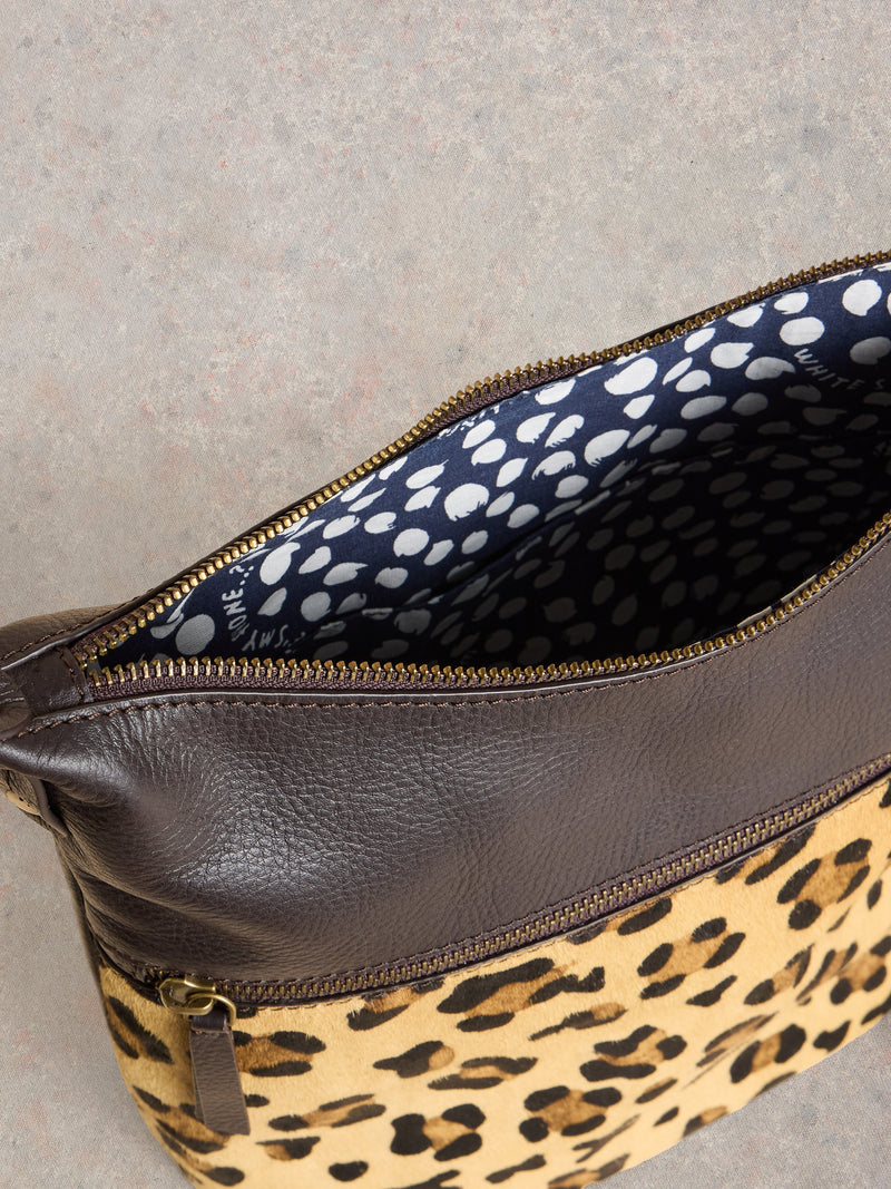 An image of the White Stuff Fern Leather Crossbody