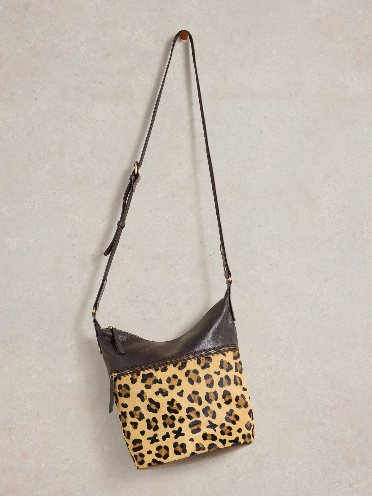 An image of the White Stuff Fern Leather Crossbody
