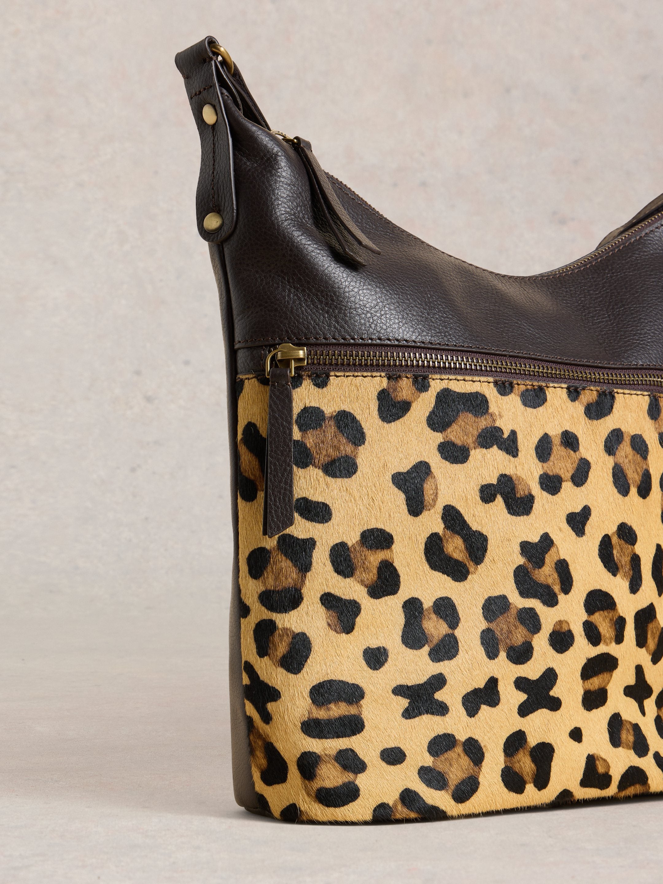 An image of the White Stuff Fern Leather Crossbody