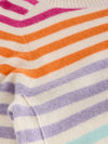 An image of the White Stuff Rainbow Stripe Cashmere Jumper