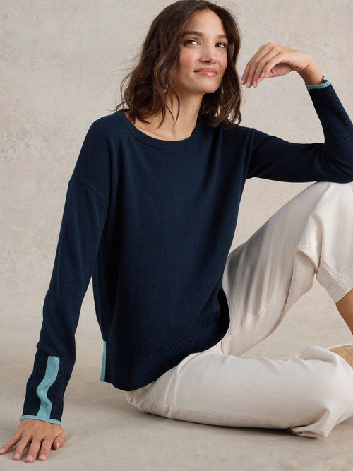 An image of the White Stuff Olive Jumper