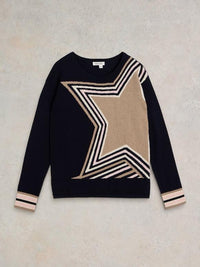 An image of the White Stuff City Star Jumper