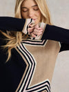An image of the White Stuff City Star Jumper