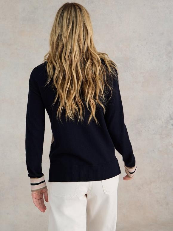 An image of the White Stuff City Star Jumper