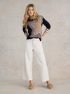An image of the White Stuff City Star Jumper