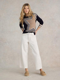 An image of the White Stuff City Star Jumper