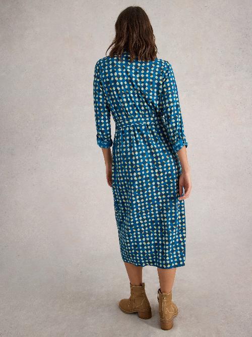 An image of the White Stuff Annie Jersey Shirt Dress