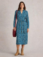 An image of the White Stuff Annie Jersey Shirt Dress