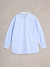 An image of the White Stuff Laurel Longline Cotton Shirt