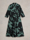 An image of the White Stuff Rua Jersey Shirt Dress
