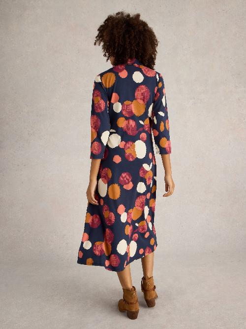 An image of the White Stuff Rua Jersey Shirt Dress