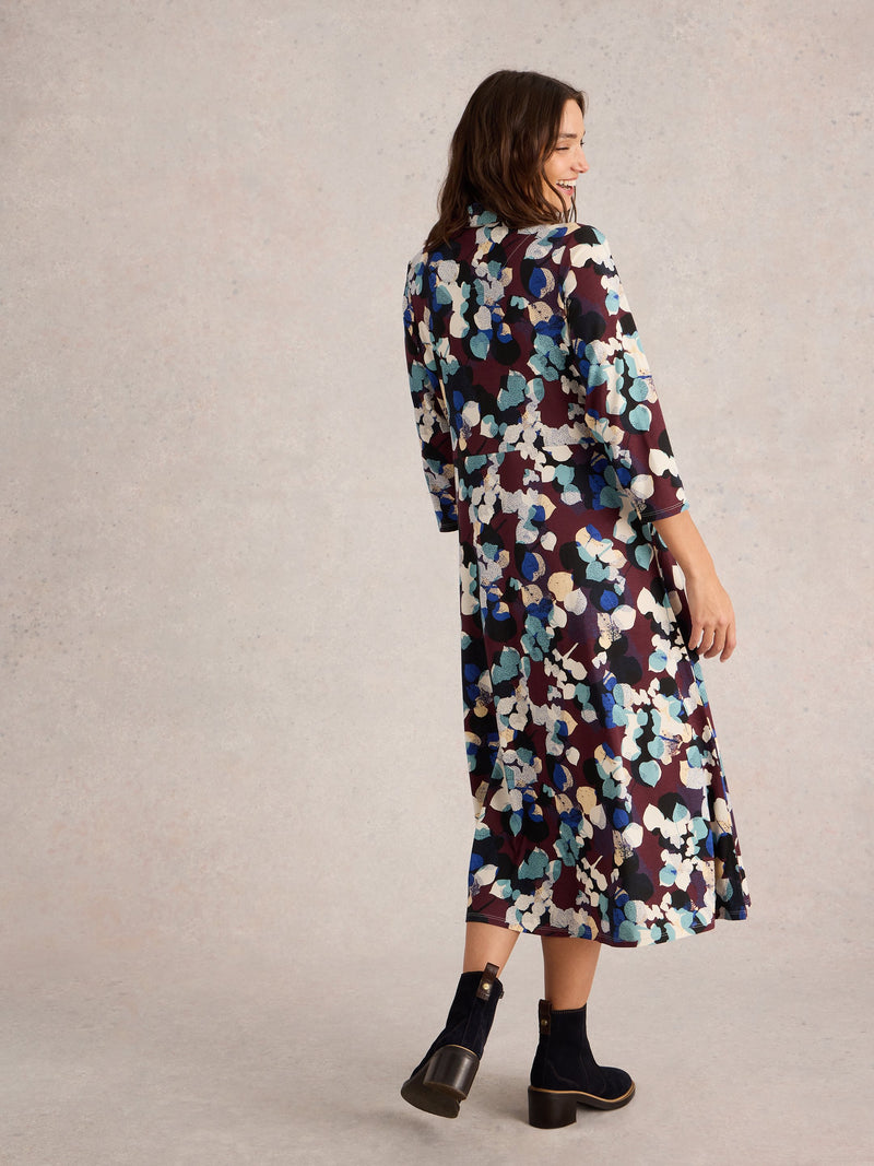 An image of the White Stuff Rua Jersey Shirt Dress