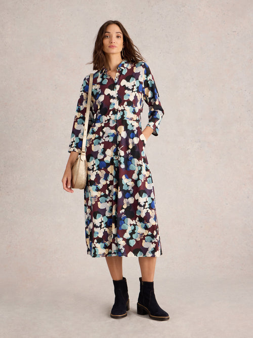 An image of the White Stuff Rua Jersey Shirt Dress