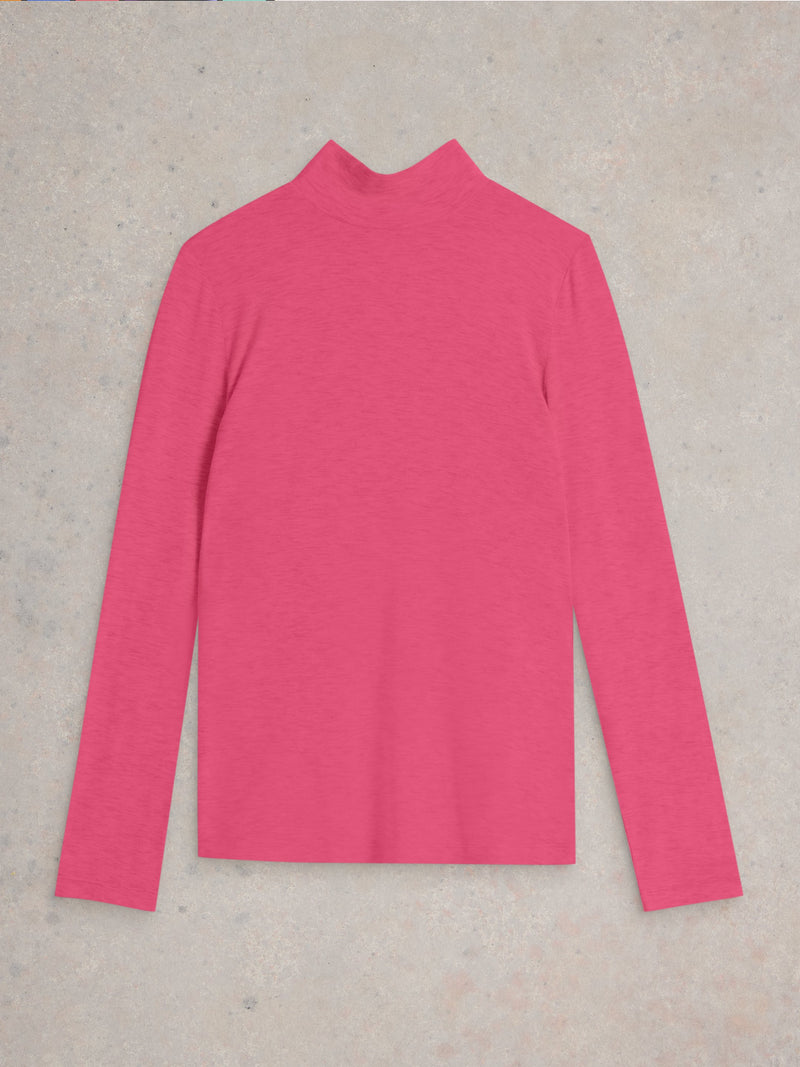 An image of the White Stuff Camille High Neck Tee