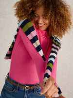 An image of the White Stuff Camille High Neck Tee