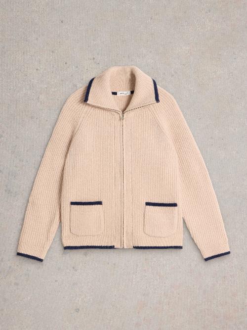 An image of the White Stuff Betty Zip Through Bomber