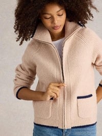 An image of the White Stuff Betty Zip Through Bomber