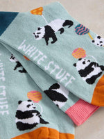 An image of the White Stuff Panda Party Ankle Socks