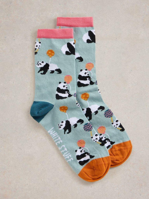 An image of the White Stuff Panda Party Ankle Socks