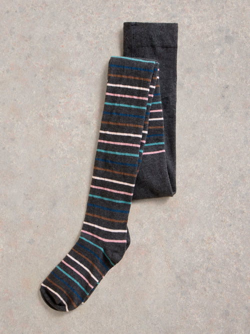 An image of the White Stuff Multi Stripe Tights