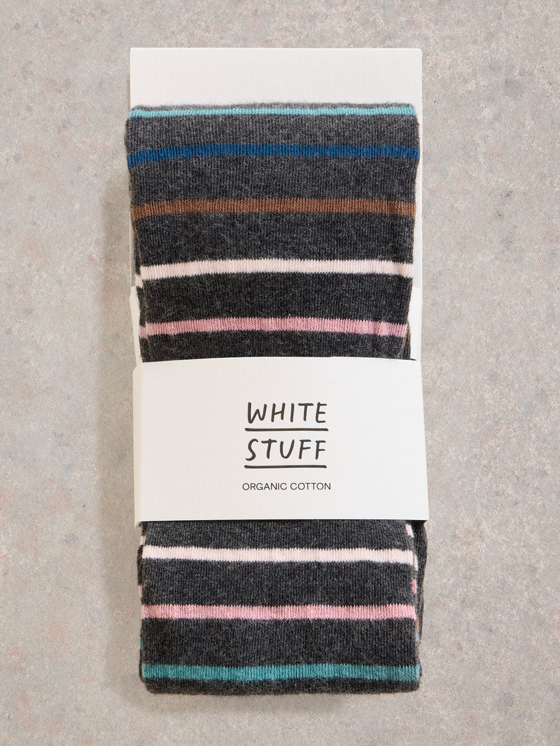 An image of the White Stuff Multi Stripe Tights