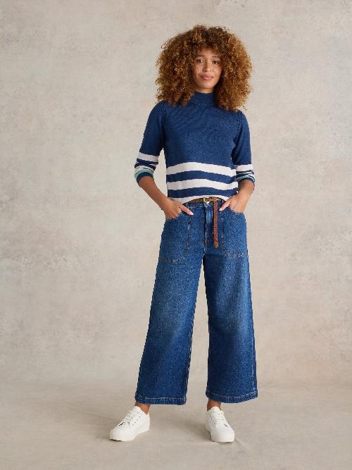 An image of the White Stuff Roll Neck Merino Jumper