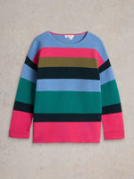 An image of the White Stuff Jana Stripe Jumper