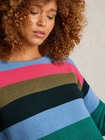 An image of the White Stuff Jana Stripe Jumper