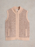 An image of the White Stuff Becky Boucle Gilet
