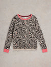 An image of the White Stuff City Leo Heart Jumper