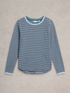 An image of the White Stuff Clara Sparkle Long Sleeve Tee