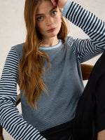 An image of the White Stuff Clara Sparkle Long Sleeve Tee