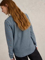 An image of the White Stuff Clara Sparkle Long Sleeve Tee