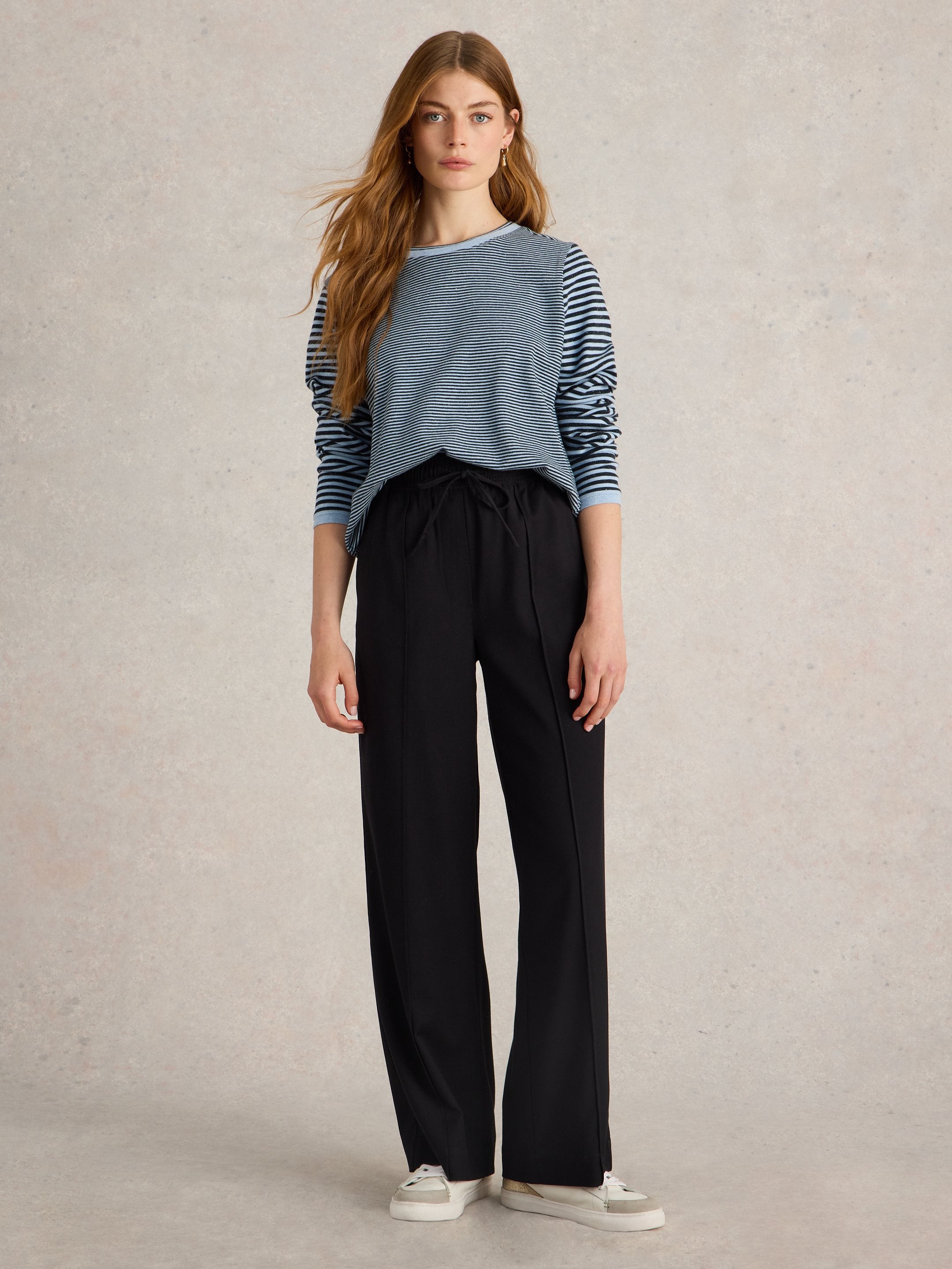 An image of the White Stuff Clara Sparkle Long Sleeve Tee
