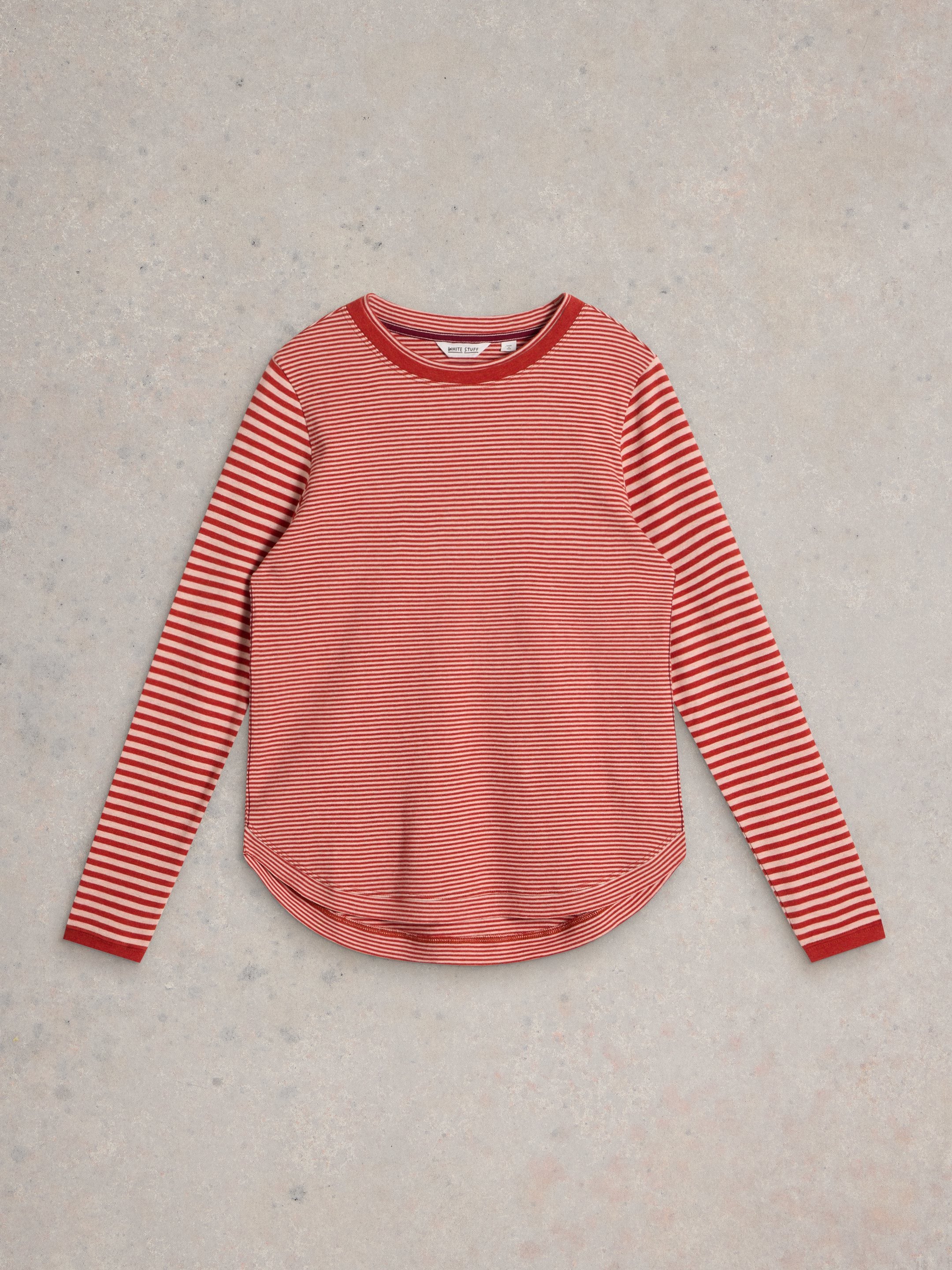 An image of the White Stuff Clara Sparkle Long Sleeve Tee