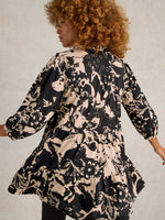 An image of the White Stuff Nela Printed Shirt Tunic