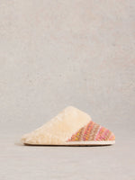 An image of the White Stuff Knitted Mule Slippers