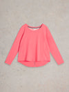 An image of the White Stuff Eva Jersey PJ Top